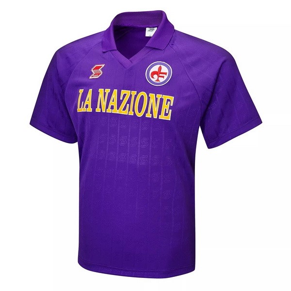 Authentic Camiseta Fiorentina 1ª Retro 1989 1991 Purpura